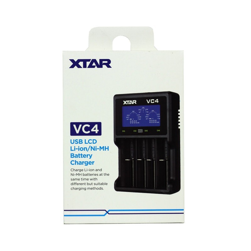 Chargeur accus VC4S XTAR - mod And vap