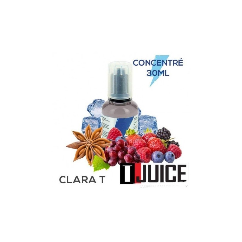 Concentré Clara T 30ml TJuice - mod And vap