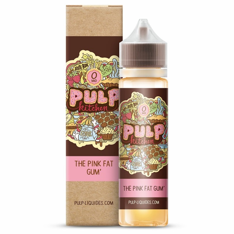 The Pink Fat Gum - 00 mg / 50 ml - ZHC - Pulp Kitchen - Mod And Vap