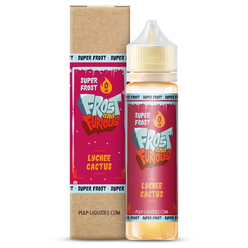 Lychee Cactus Super Frost - 00 mg / 60 ml - FROST & FURIOUS - Mod And Vap