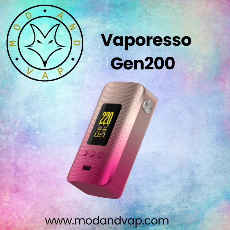 Box Gen 200 Vaporesso - Mod And Vap