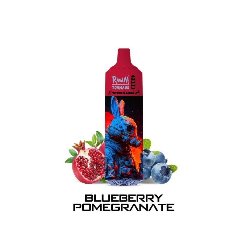 9000 PUFFS / Blueberry Pomegranate  tornado