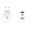 Adaptateur Secteur/USB & Type-C 65W 5V Super Fast Charge 3.0 - BK385-GaN