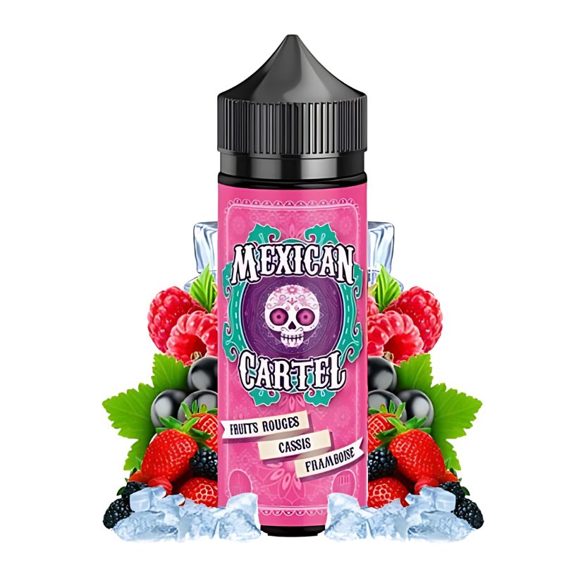 Fruits Rouges Cassis Framboise 100ml - Mexican Cartel
