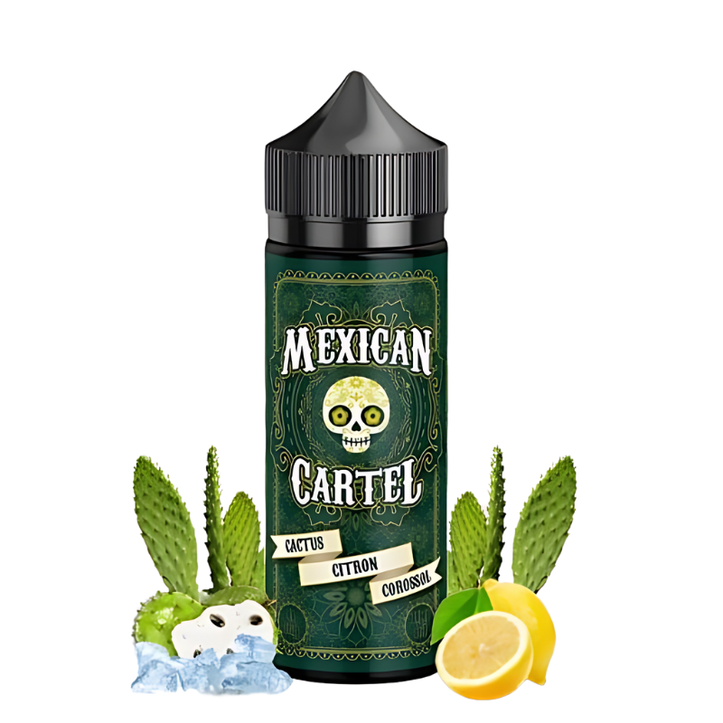 Eliquide Cactus Citron Corossol 100ml Mexican Cartel - Mod And Vap