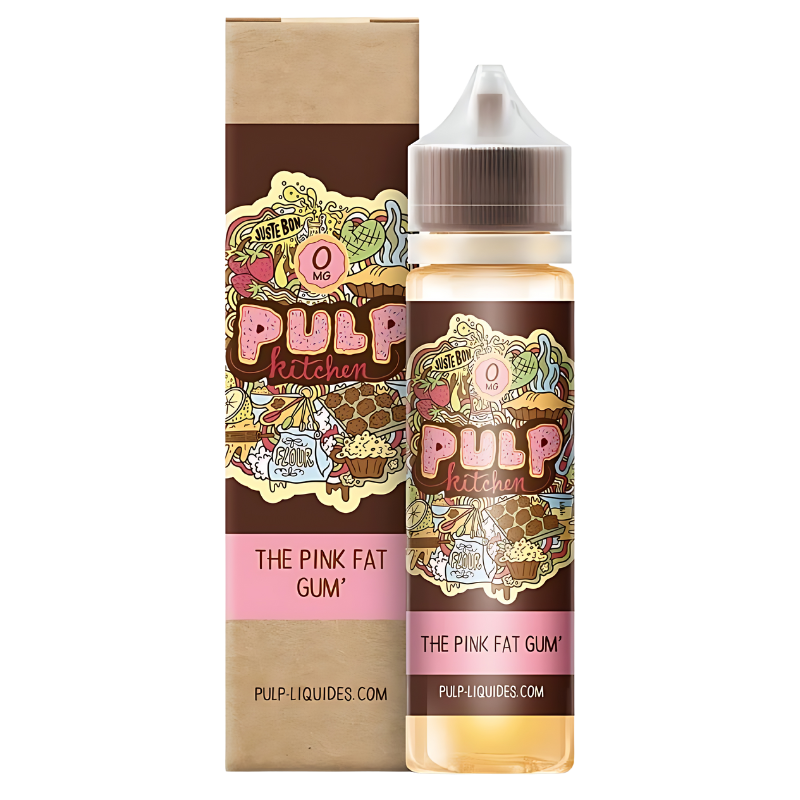The Pink Fat Gum - 00 mg / 50 ml - ZHC - Pulp Kitchen - Mod And Vap