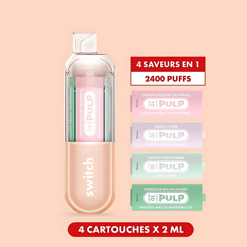 Le POD SWITCH Starter Kit ROSE - Pulp