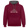 Sweat à capuche premium Bordeaux - Mod And Vap